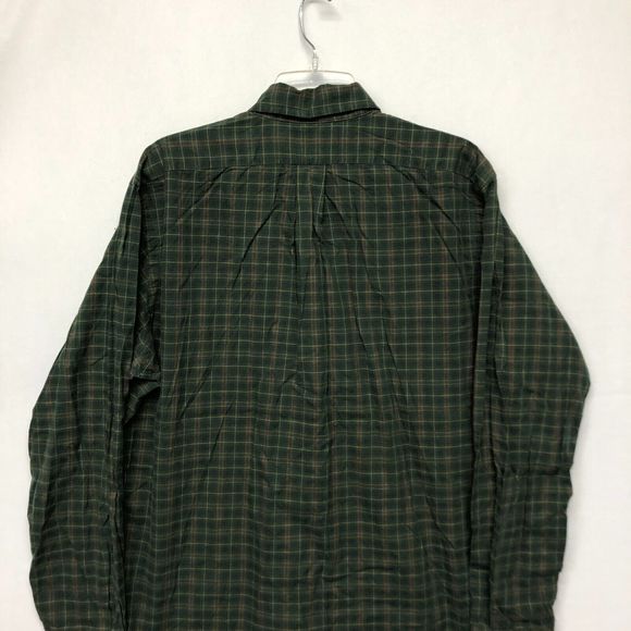 Vintage Ralph Lauren Men Long Sleeve Classic Button Shirt Top Size Large B235 11 - Picture 13 of 14